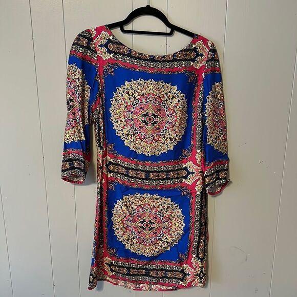 Laundry Printer Dress Size 8 - Picture 1 of 2